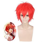 Parrucca Cosplay IDOLiSH7 Gioco Anime Parrucca Nanase Riku Cosplay Parrucca da uomo Parrucche per uomo Donna + Cappellino parrucca