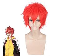 Parrucca Cosplay IDOLiSH7 NANASE RIKU Capelli sintetici a strati soffici corti per giochi di ruolo per adulti Halloween + Cappellino parrucca PL-656