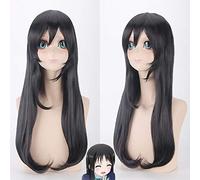 Parrucca Cosplay Live Live Nico Yazawa Parrucche lunghe dritte nere per capelli sintetici Lovelive Halloween Parrucche per donne
