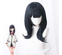 Parrucca Cosplay Lunga 50 Cm Takarada Rikka Anime Ssss. Gridman, Gioco Di Ruolo, Capelli Sintetici