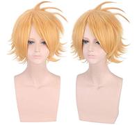 Parrucca Cosplay My Hero Academia Kaminari Denki Capelli sintetici corti Baku no Hero Cosplay Costume Giochi di ruolo Parrucca di Hollowen Cos