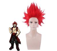 Parrucca Cosplay My Hero Academia Kirishima Eijiro Boku No Hero Academia/academy Parrucca capelli corti in fibra rossa resistente al calore