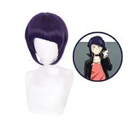 Parrucca Cosplay My Hero Academia Kyoka Jiro Parrucca corta da donna Boku No Hero Academia Parrucche sintetiche resistenti al calore Anime Costume Parrucche KUQX805