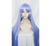 Parrucca Cosplay My Hero Academia Nejire Hadou Boku no Hero Academia 3a stagione 110 cm capelli sintetici blu lunghi lisci