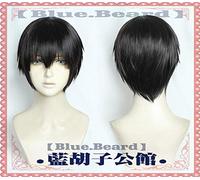 Parrucca Cosplay New Anime Jibaku Shounen Hanako-kun Hanako Kun Nero Marrone Resistente al calore Capelli sintetici Festa di ruolo Parrucca Colore nero puro