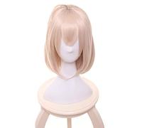 Parrucca Cosplay Okita Souji Parrucca Fate Grande Ordine Parrucca sintetica corta Capelli sintetici Anime Parrucca Cosplay Fate Grande Ordine Okita Souji KUQX6605