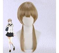 Parrucca Cosplay PRINCIPE DI STRADA ALTERNATIVA Sakurai Nana Parrucche marrone Doppia coda di cavallo Parrucche per capelli in fibra resistente al calore