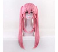 Parrucca cosplay servo destino/grande ordine con clip su coda di cavallo Tamamo No Mae parrucchino rosa parrucche costume anime per donna KUMZ5439 KU125