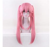 Parrucca cosplay servo destino/grande ordine con clip su coda di cavallo Tamamo No Mae parrucchino rosa parrucche costume anime per donna KUMZ5439 KU125