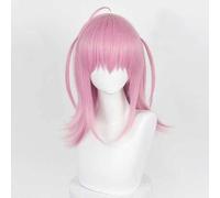 Parrucca Cosplay Shugo Chara! Amu Hinamori Parrucca,Long Pink Parrucca,Con rete per parrucca gratuita,Halloween Costume Cosplay,Per Festa Carnevale Natale(Size:Style 2)