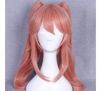 Parrucca Cosplay Tamamo No Mae Fate/Grand Order 60cm Medio Lungo Dritto per Donne Parrucca da festa in costume da anime Claw Clip Coda di cavallo