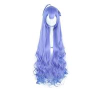 Parrucca Cosplay Tokyo Anime Azur Lane HMS Unicorn Donna Blu Lunghi ondulati Resistenti al calore Parrucche per feste di Halloween Parrucche Perucas KUWS664E