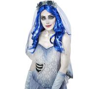 Parrucca Costume Da Adulto Di Corpse Bride Di Tim Burton | Taglia Unica