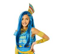 Parrucca Costume Da Bambina Cleo De Nile Monster High