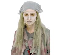 Parrucca Costume Da Pirata Per Adulti Ghost Stories Taglia Unica