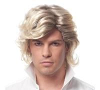 Parrucca Costume Da Uomo Icona Degli Anni '80 - Bionda