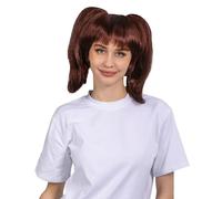 Parrucca Costume Marrone Adulto Anime Envy