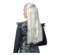 Parrucca Costume Platinum Da Principessa Drago Per Adulti