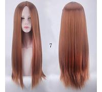 Parrucca da 100 cm lunga cosplay Cosplay Parrucca sintetica resistente al calore Parrucche per anime 10 colori colorati 7