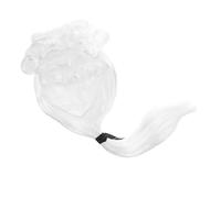 Parrucca da avvocato giudice 1 pezzo parrucca riccia lunga guaina moda cosplay