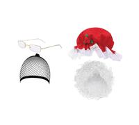 Parrucca da Babbo Natale da donna Parrucca da Babbo Natale per Carnevale