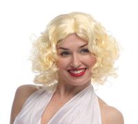 Parrucca da cabaret, Parrucca, Parrucca Bionda Parrucche Donna Corta Pixie Acconciatura, Capelli Sinteticiper l'uso Quotidiano Cosplay, capelli sintetici, acconciatura, festa a tema