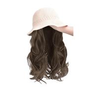 Parrucca Da Cappello Berretto for parrucca da donna, berretto for parrucca da 17 pollici, berretto for parrucca for capelli lunghi, adatto for feste a tema quotidiane, concerti, appuntamenti Parrucche