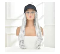 Parrucca Da Cappello Berretto for parrucca da donna, berretto for parrucca riccia lunga ondulata, berretto for parrucca naturale e realistico, adatto for l'uso quotidiano nelle feste Parrucche Per Cap