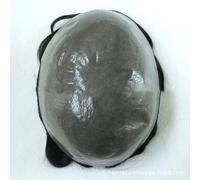 Parrucca da chignon da uomo Blocco di capelli for uomo del commercio estero Set di capelli di ristampa for tessitura di capelli umani Blocco di ristampa completo in PU da 0,10 mm Parrucca per uomo(6X8