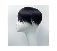 Parrucca da chignon da uomo Parrucca da uomo Parrucca piena di capelli veri Ristampa sopra la testa Pezzi di ristampa vuoti tessuti a mano for uomo Parrucca per uomo(18x22)