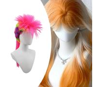 Parrucca da cosplay, accessorio divertente per acconciature alla moda per