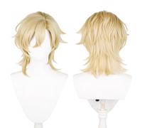 Parrucca da cosplay Honkai Star Rail per personaggi per eventi di cosplay, Mostre di anime, Feste e Halloween (Aventurine)