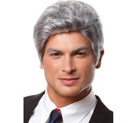 Parrucca Da Costume Da Uomo Mr. President - Grigia