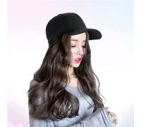 Parrucca da donna 1PC Berretto da un pezzo Parrucca per capelli lunghi ricci