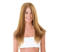 Parrucca da donna con fascia lunga e dritta, capelli finti per feste fai da te, resistente al calore, portatile, riutilizzabile, decorazione per vestirsi o come regalo, tipo 4
