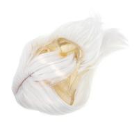 Parrucca da donna corta parrucca dritta fibra ad alta temperatura con rete per