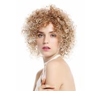 Parrucca da Donna Corto Voluminoso Kraus Ricci Mix Biondo VK-11