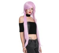 Parrucca da Donna Cosplay Molto Lungo Wild a Strati Chiaro Lilla D-2404-2403B