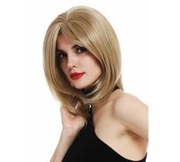 Parrucca da Donna Donne Corto Lunghezza Alle Spalle Liscio Longbob Biondo Medio