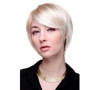 Parrucca da Donna Donne Corto Mix Biondo Corto Liscio Sexy Riga 6082-27T613