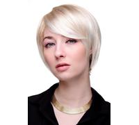 Parrucca da Donna Donne Corto Mix Biondo Corto Liscio Sexy Riga 6082-27T613