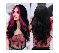 Parrucca da donna Festa quotidiana Ombre Parrucca riccia bianca argentata con frangia Parrucche sintetiche naturali Lolita Parrucca capelli ondulati lunghi per le donne Parrucche sintetiche naturali