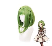 Parrucca da donna in parrucca Nanamina Sakura Costume cosplay verde Jibaku Shounen Parrucche sintetiche Hanako-kun per capelli