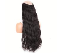 Parrucca da donna Parrucca da donna di media lunghezza, capelli ricci lunghi a strati Parrucche umane(Natural)