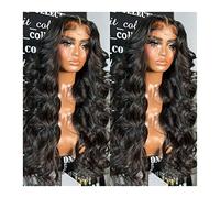 Parrucca da Donna Parrucca frontale in pizzo trasparente 13X6 Parrucche frontali in pizzo da 30 pollici con onda del corpo 200 Densità 4x4 5x5 Parrucche con chiusura in pizzo for le donne Parrucca per