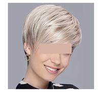 Parrucca da Donna Parrucche di capelli sintetici ondulati biondi, parrucche sintetiche con colpi spazzati ladri 6 pollici Pezzo di Capelli per Parrucche da Donna