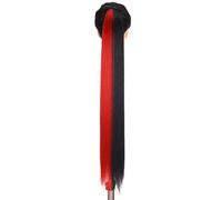 Parrucca Da Donna Parrucche di ricambio for capelli Parrucca a coda di cavallo lunga dritta da 32 pollici con cinturino a coda di cavallo perfetta for le feste di tutti i giorni Parrucche Alla Moda Pe