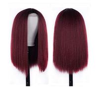 Parrucca Da Donna Parrucche Sintetiche For Le Donne Parrucca Precipitata For Capelli Con Capelli For Bambini Parrucche Frontali In Pizzo Con Onde Profonde In C(01,24inches)
