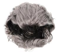 Parrucca da donna per cosplay, parrucca da vecchia signora, parrucca per nonna, parrucca per anziani