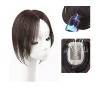 Parrucca Da Donna Pezzo di parrucca a rete a farfalla Testa di parrucca for capelli veri for ragazze Riempire i capelli soffici Aumentare il volume dei capelli Parrucca Parrucche Alla Moda Per Le Donn